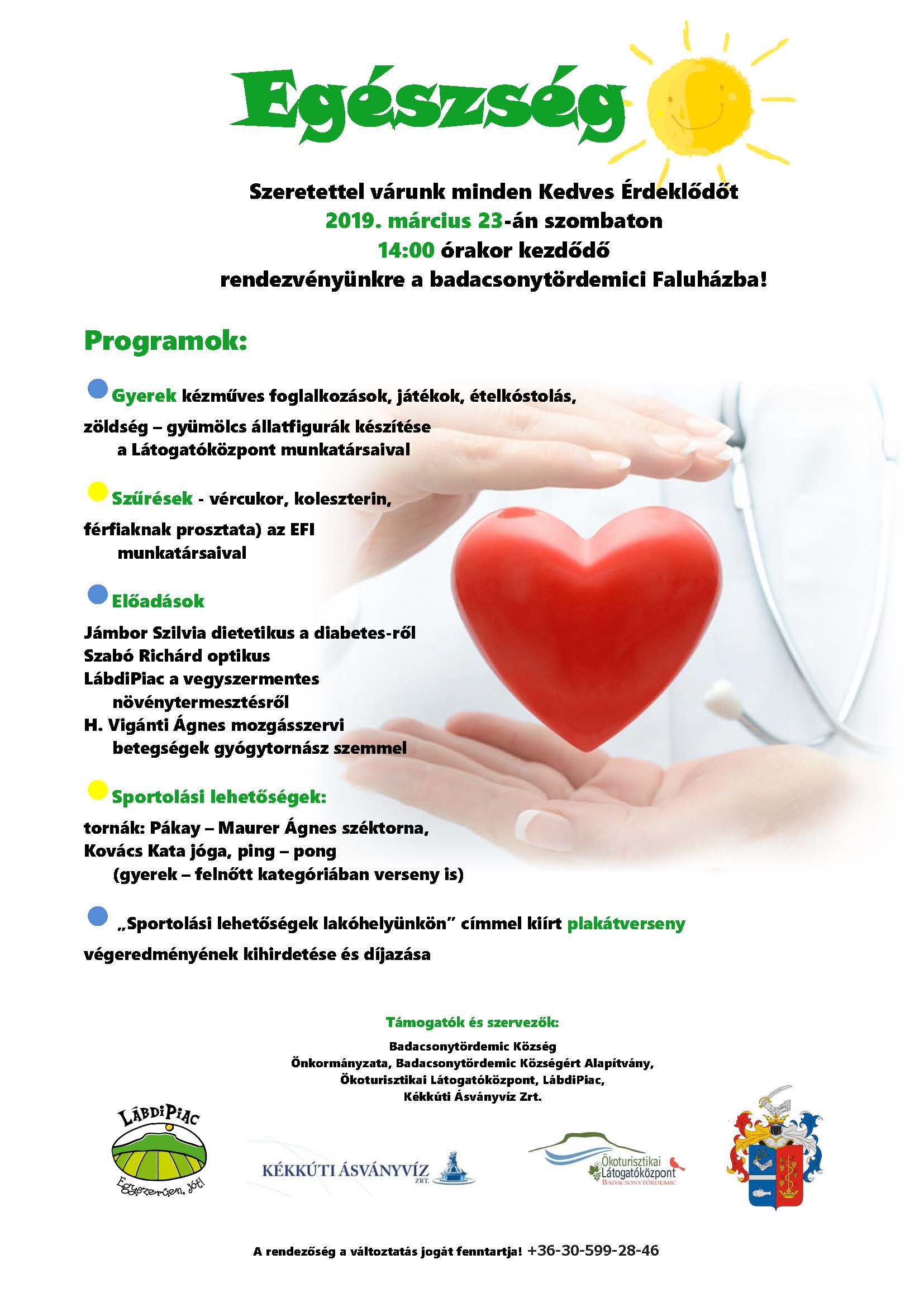 szív egészség hónapja 2022 plakátok)